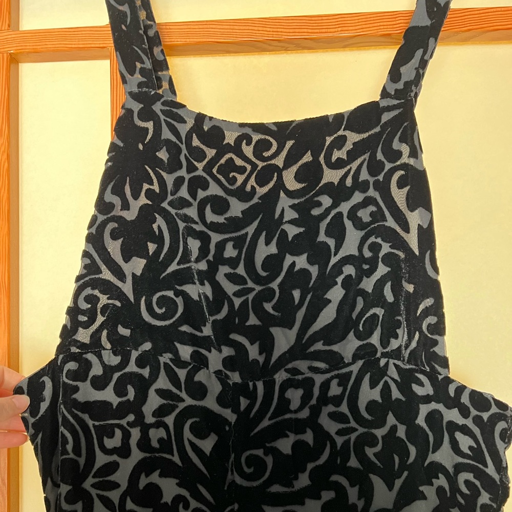 NWOT Stone Cold Fox velvet overalls size 1
